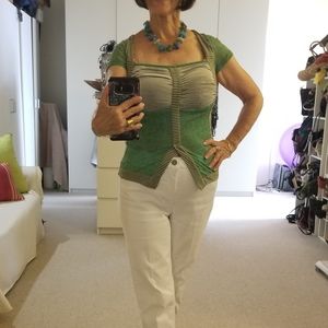 Save The Queen mesh top